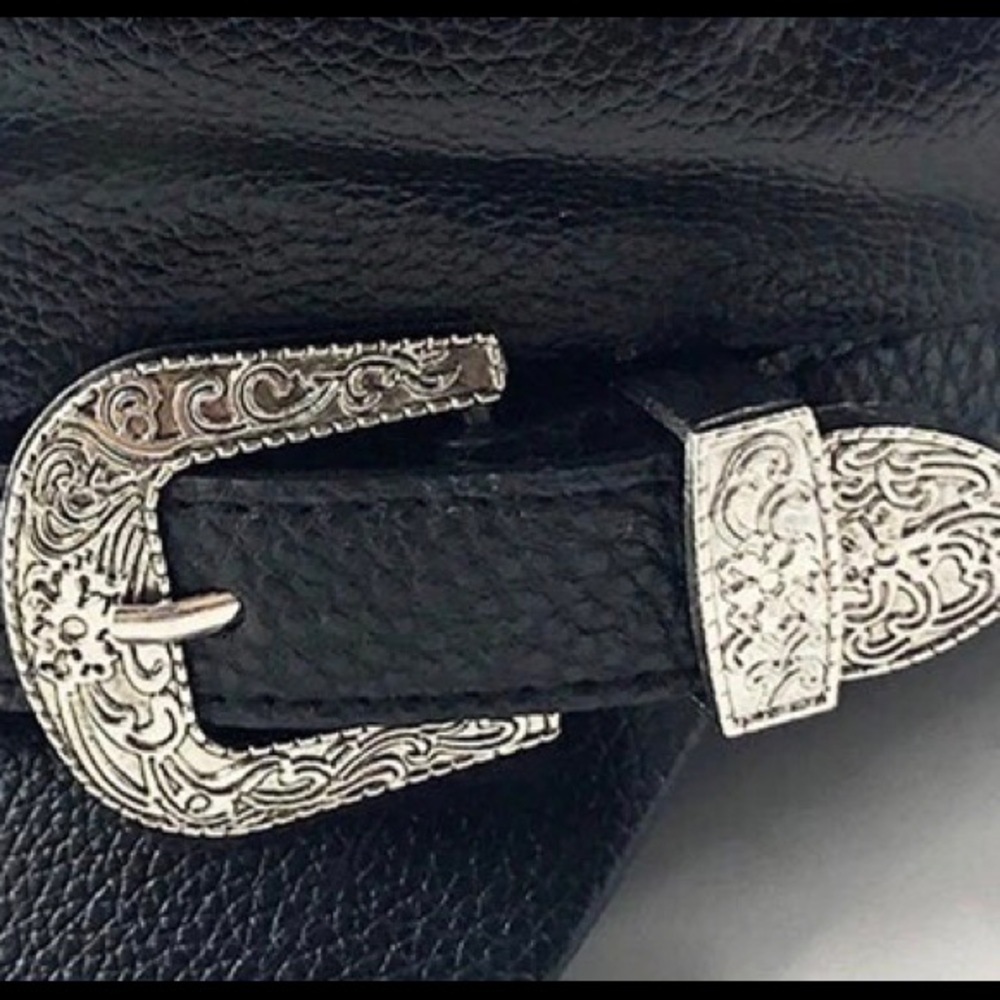 Gypsy Retro Newspaper Baker Boy Belt Hat - Picture 2 of 7